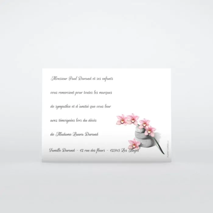 25 Fleuriste message cartes rose bébé fille floral cartes-En Blanc Pour Tout Message 