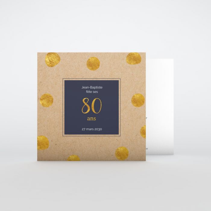 Invitation anniversaire adulte Pêle-mêle 60 ans │ Planet Cards