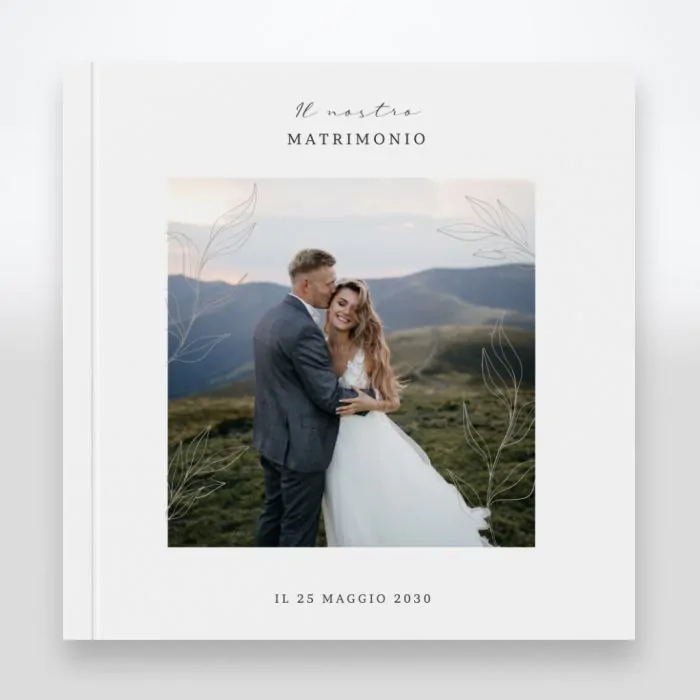 Album fotografico Matrimonio Il nostro matrimonio 30x30 flessibile