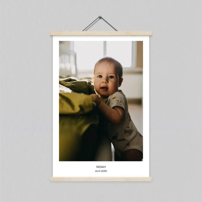 Photo en cadre - Le pied d'un cadre photo enfant 40x60 cm - Affiche sous  cadre | bol